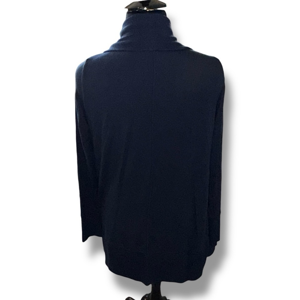 ATHLETA Pranayama Wrap with Shawl Collar - Navy XL - Picture 3 of 12